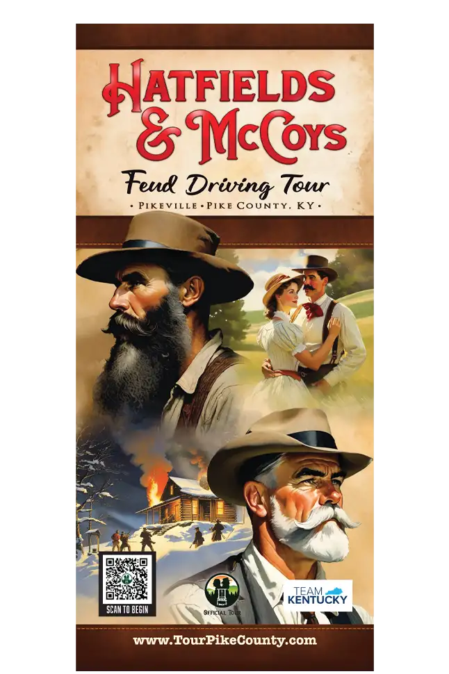 Hatfield-McCoy Feud Tour Map