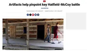 Fox News article about artifact discovery