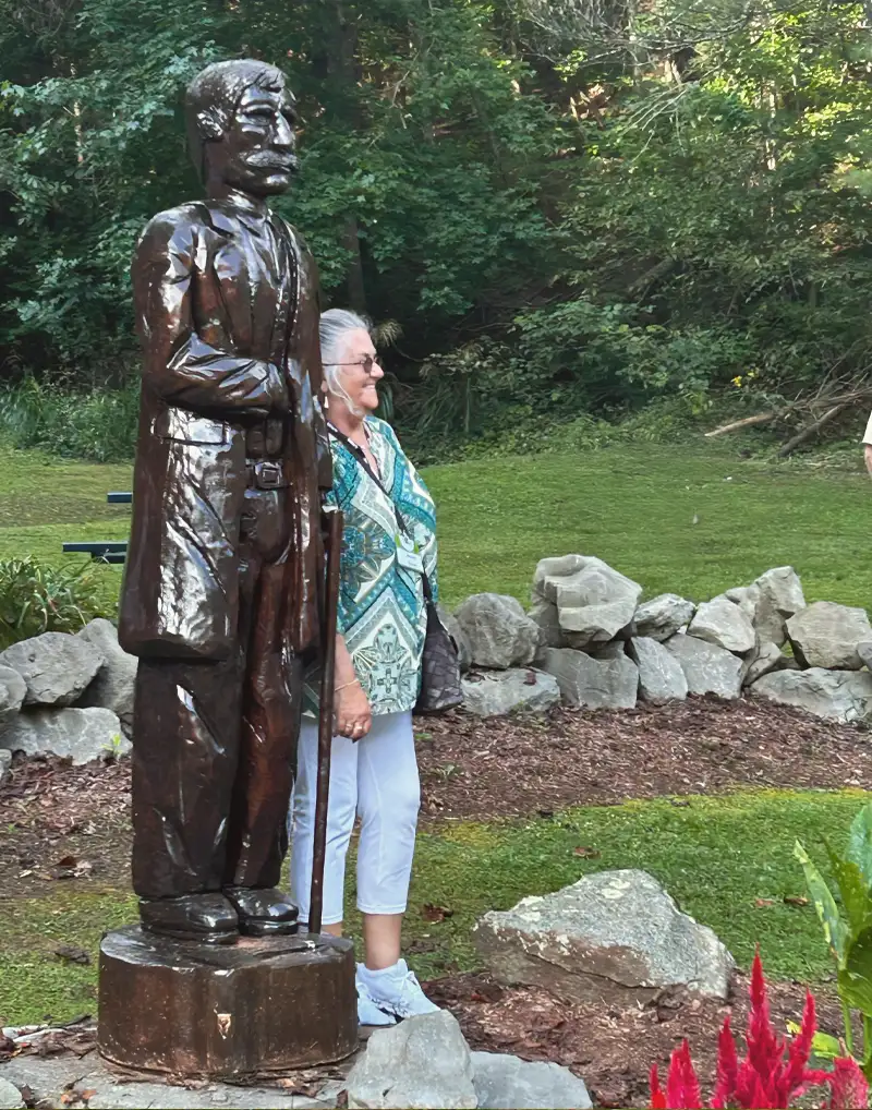 Randolph McCoy Statue