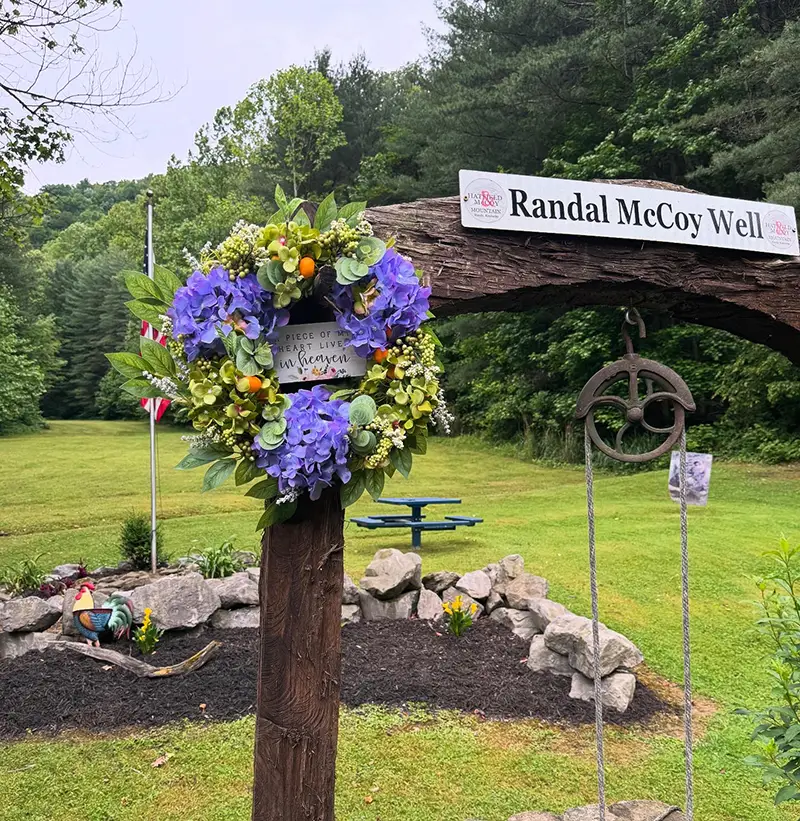 The McCoy Well in Hardy, Kentucky